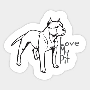 Pit Bull Sticker